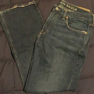Men’s 34x32 American Eagle Low Rise Boot Jeans